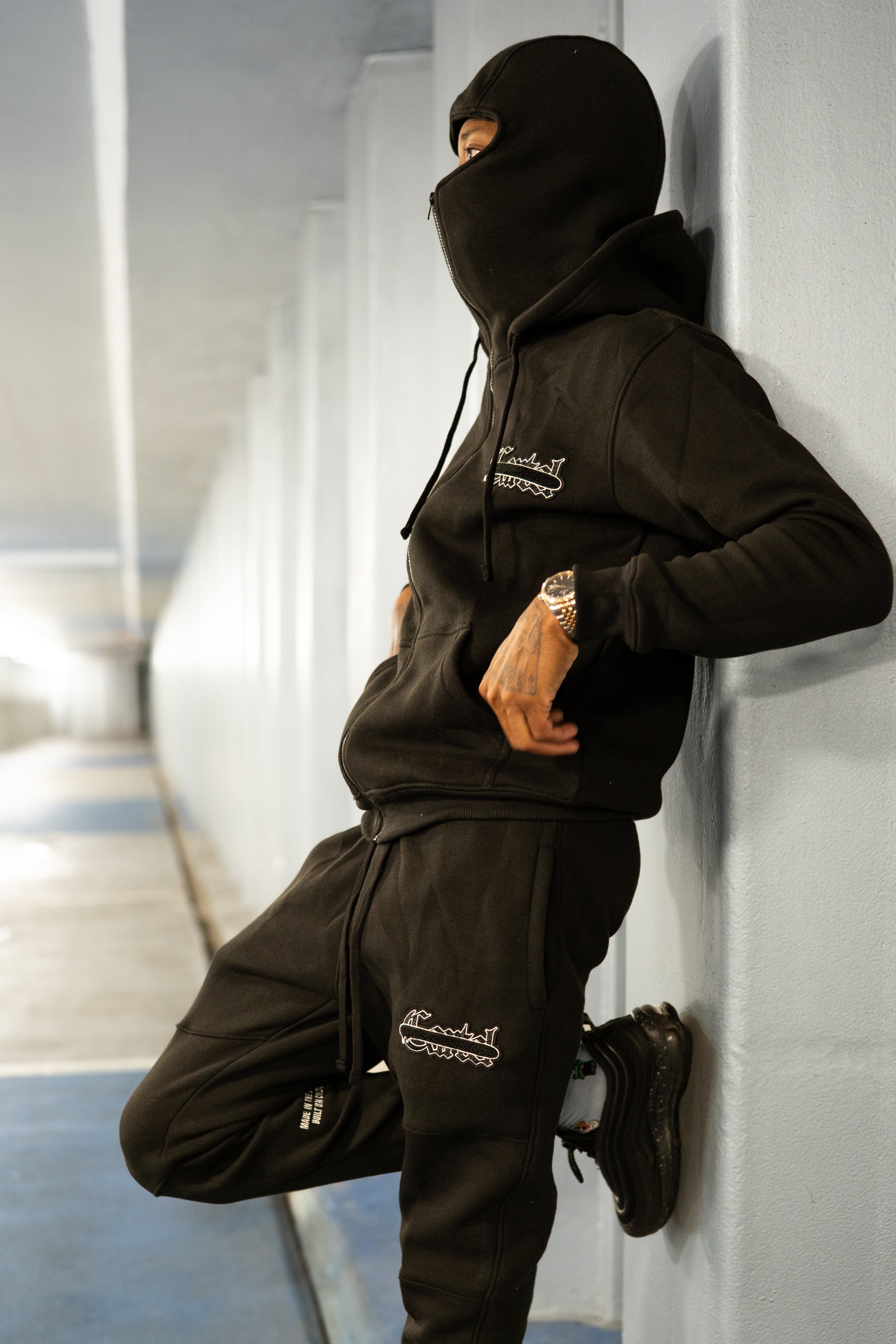 CARTEL SKI MASK TRACKSUIT DOUBLE HOOD