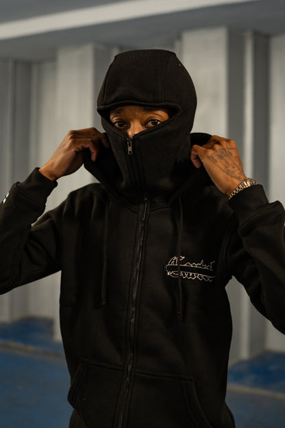 CARTEL SKI MASK TRACKSUIT DOUBLE HOOD