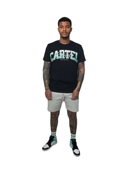 CARTEL SIGNATURE SHORT SET BLACK/GREEN