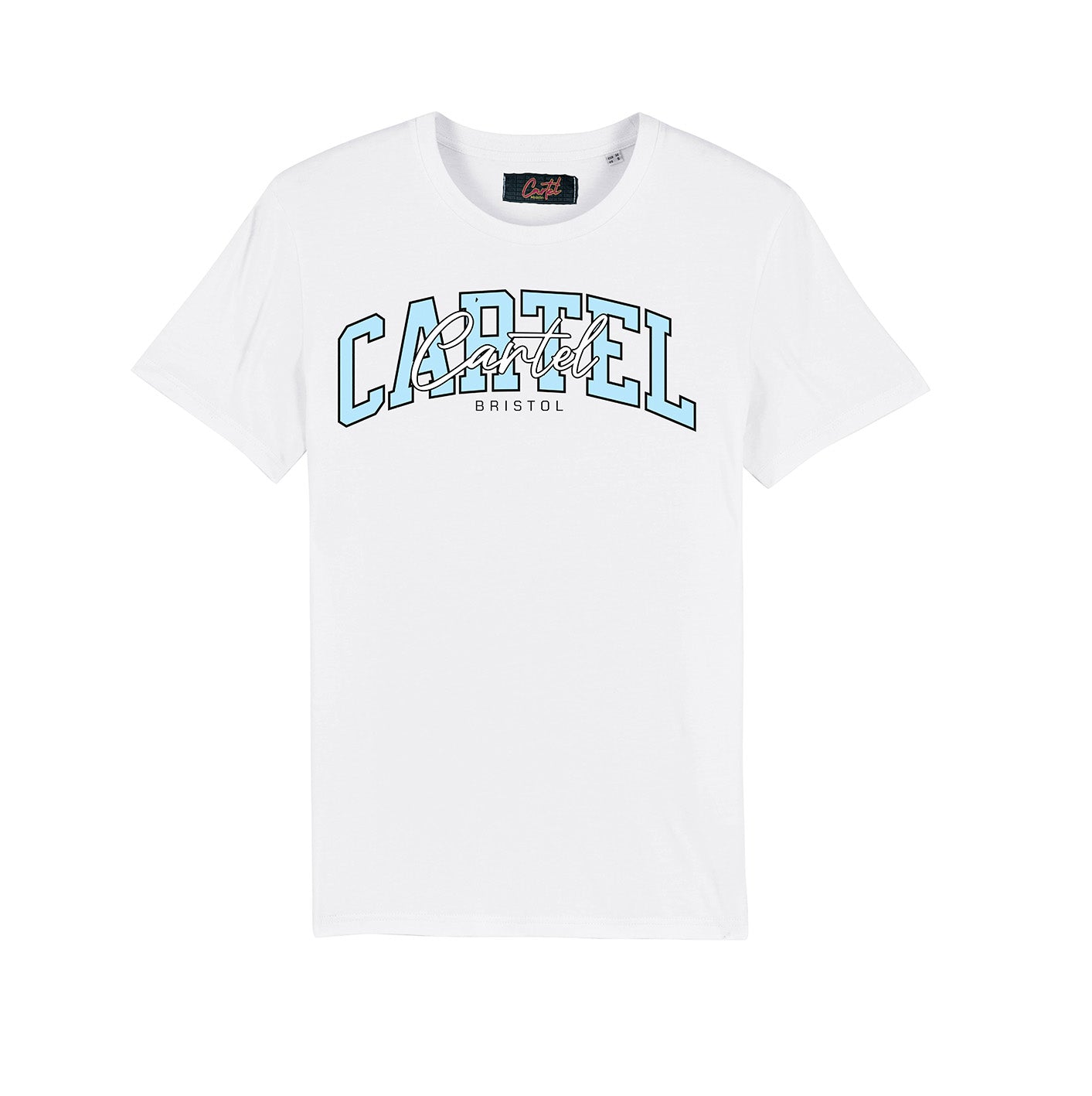 CARTEL SIGNATURE SHORT SET WHITE/BLUE