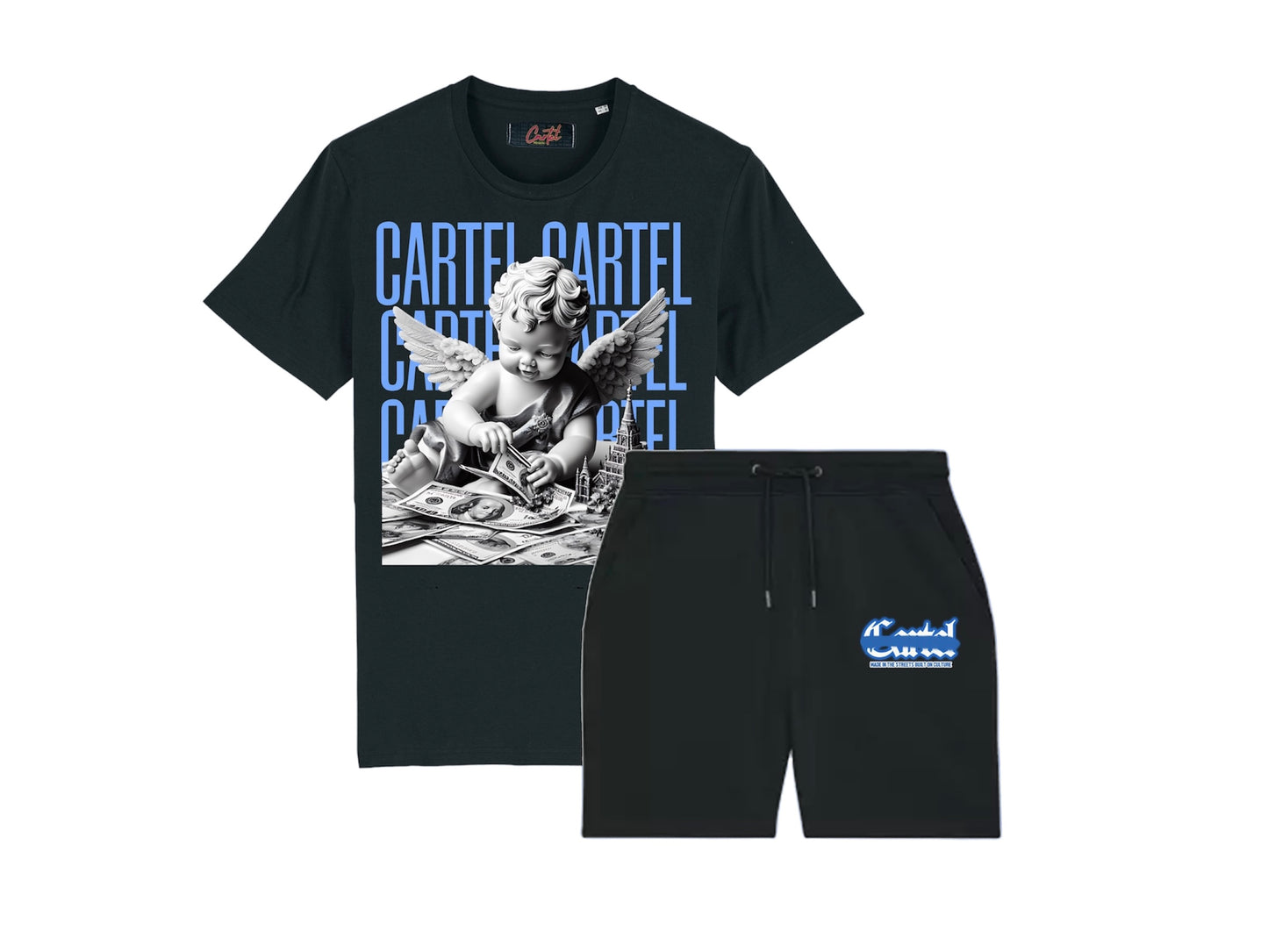 CARTEL LOVE FOR MONEY SHORT SET