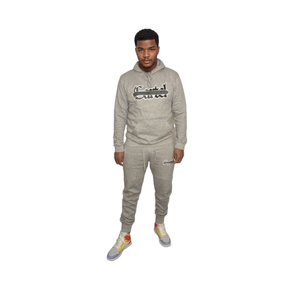 DOUBLE GREY CHENILLE SPRAYWAY TRACKSUIT