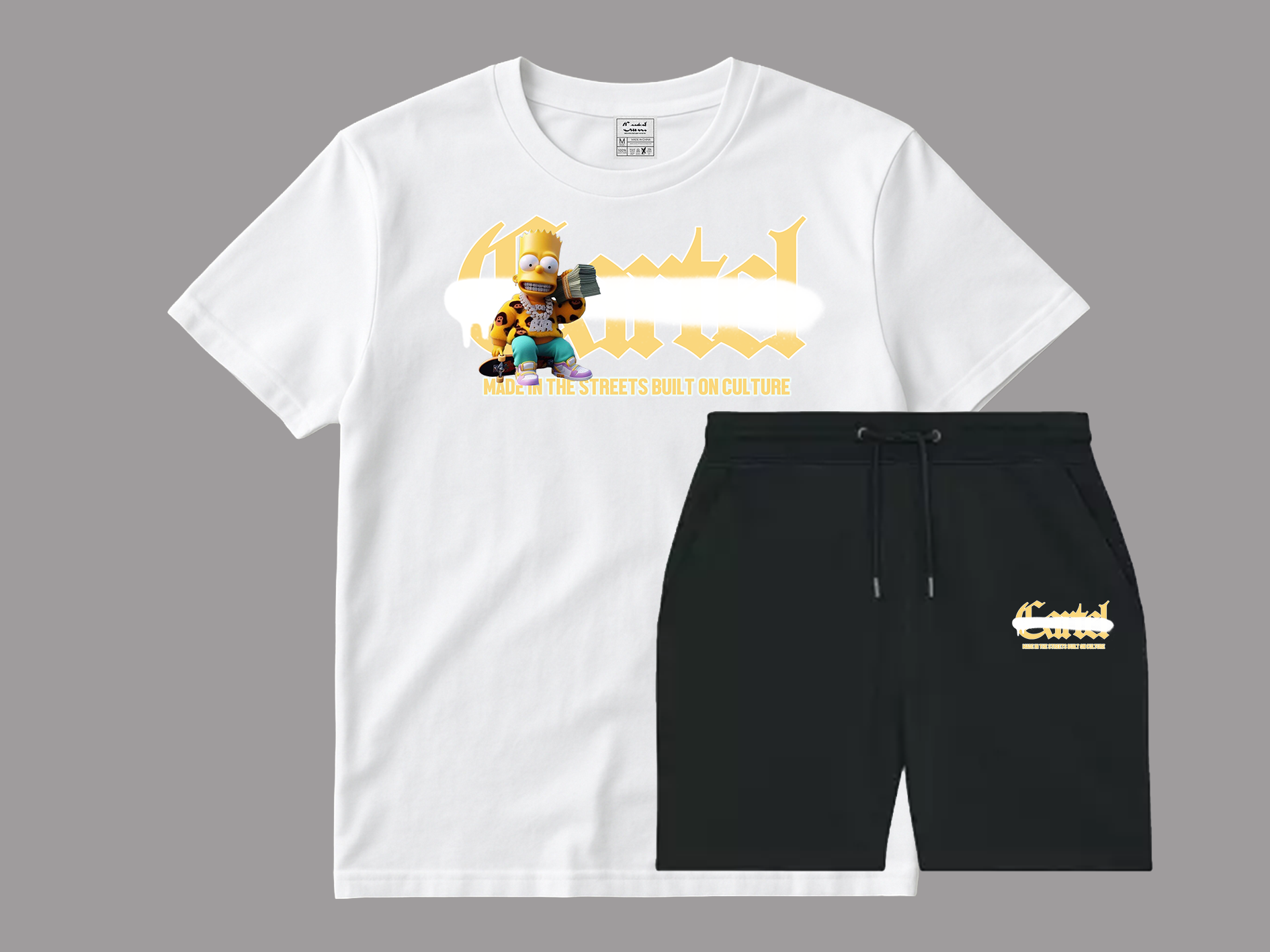 Cartel Bart  Sprayway Short Set