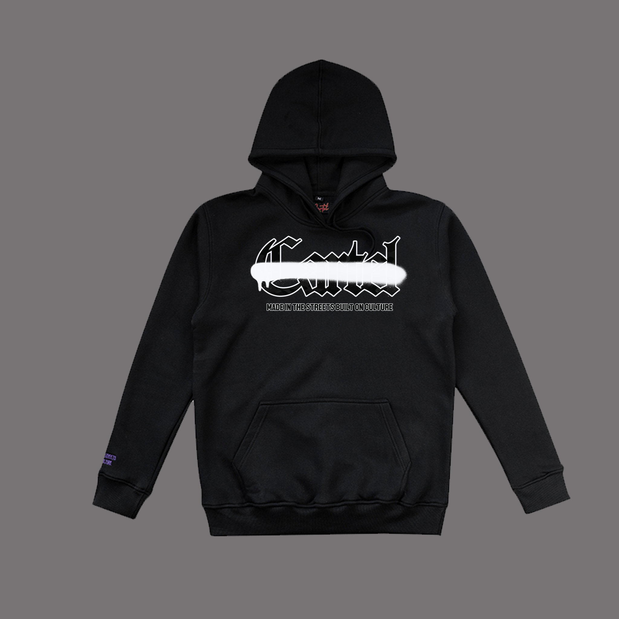 Cartel Black/Grey Camo Sprayway Tracksuit