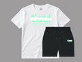 Cartel Green  Sprayway Short Set