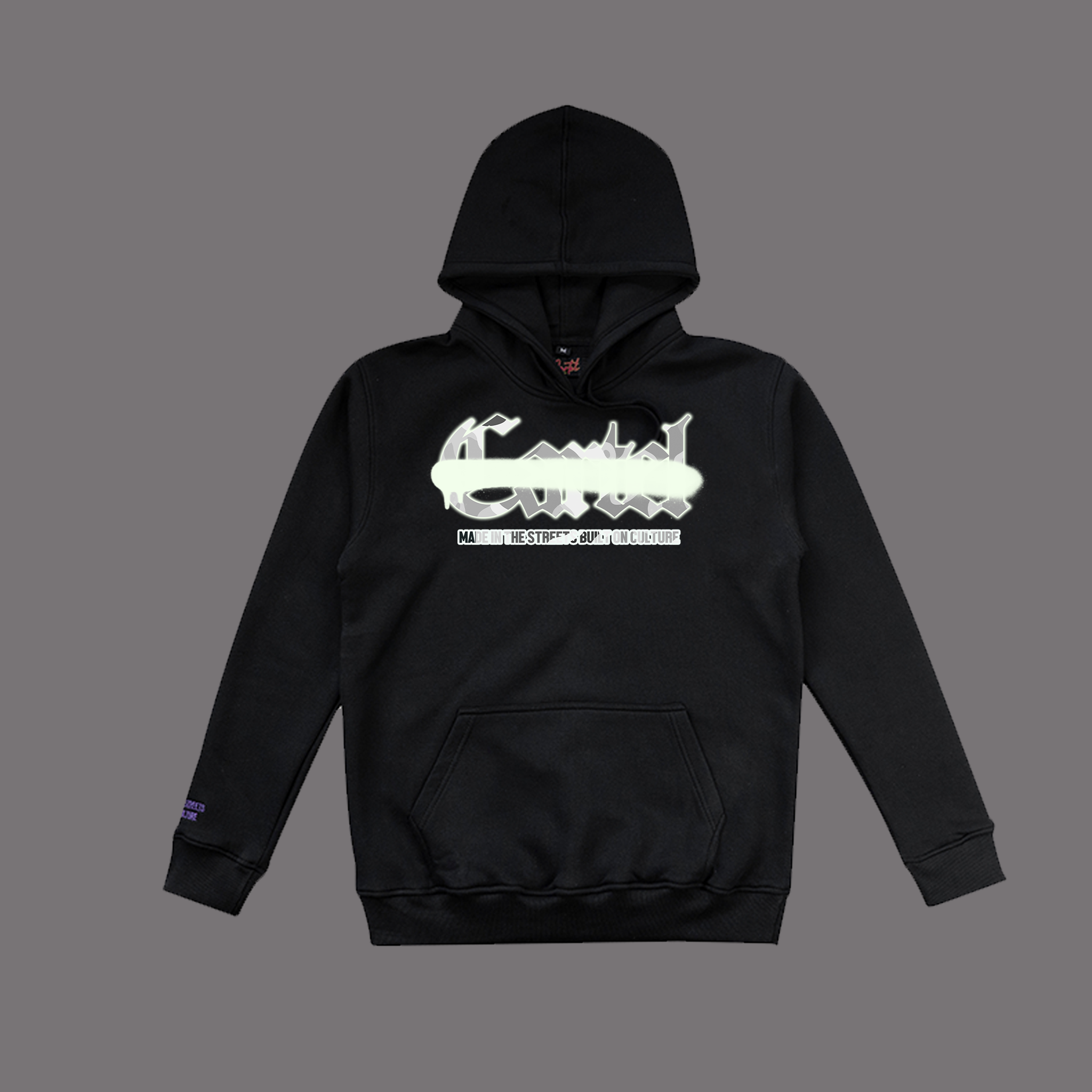Cartel Grey Camo Sprayway Tracksuit