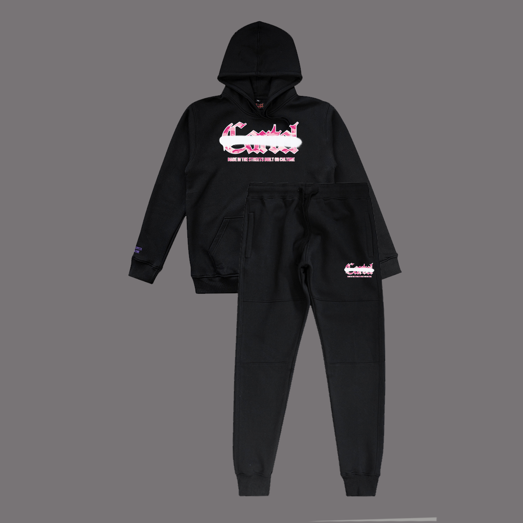 Cartel Pink Camo Sprayway Tracksuit