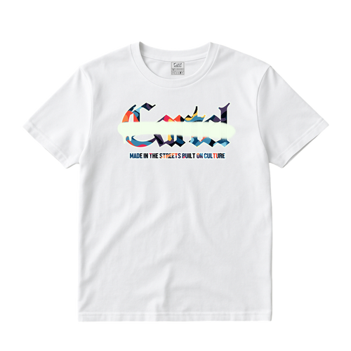 Cartel Multi-Color Camo Logo Tee