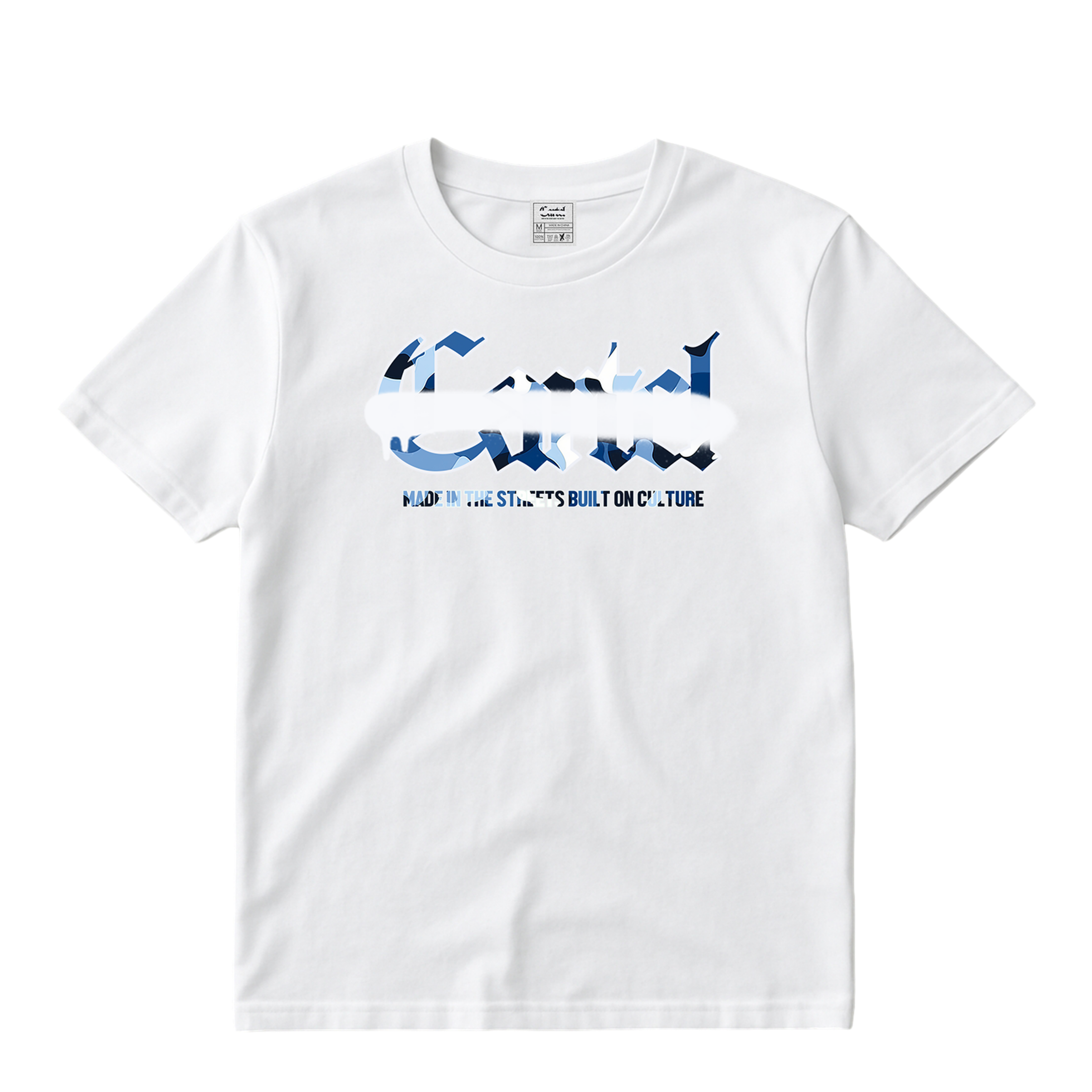 Cartel Blue Camo Tee