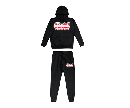 CARTEL OG SPRAYWAY TRACKSUIT BLACK/RED